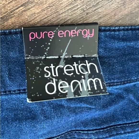 Pure Energy 24 Dark Blue Stretch Skinnies Jeggings feel Sz 24 /3X  NWT🏷 - Picture 5 of 15